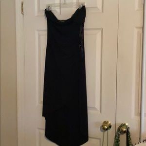 Strapless cocktail dress